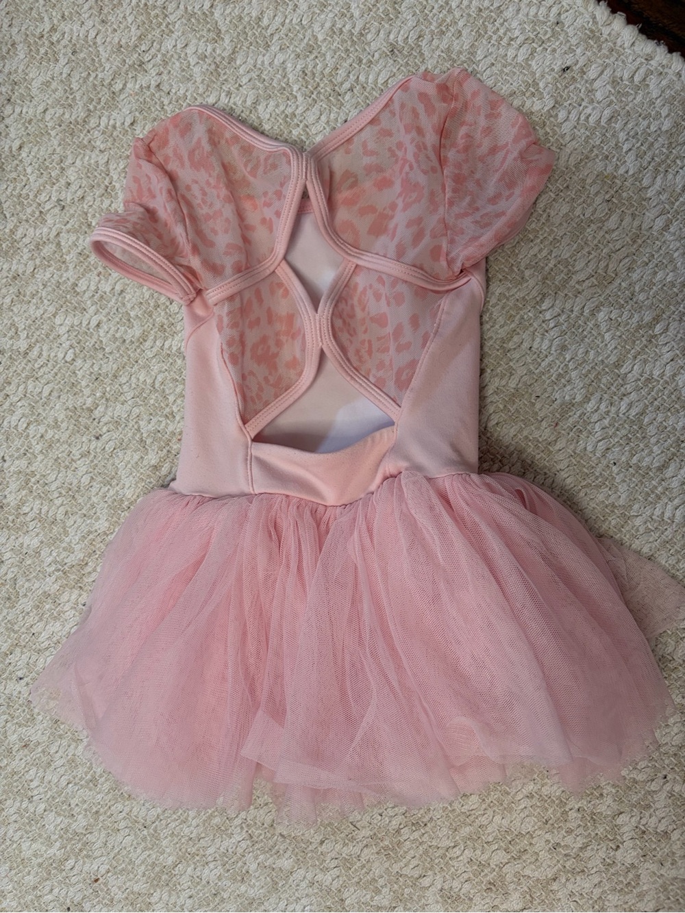 Bloch Girls Tutu leotard/dress Pink Child size 4-6 Ballet Dance